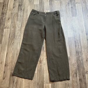 Islander Linen Blend Trousers Women’s Size 12
